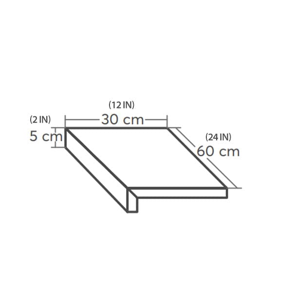 Porcea Porcelain L Coping